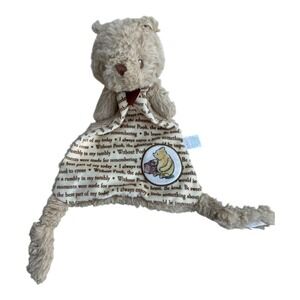 DISNEY‎ BABY Lovey WINNIE THE POOH Security Blanket Lovey Knots Kids Preferred